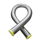 Tubage flexible poujoulat diam�tre 150 starflex inox double peau � la coupe