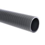 Tube flexible � 50 - 40 - 32 m�le - m�le - tuflex50 tube souple pvc �vacuation sanitaire �50mm - 1m