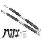 Tubes marche - pieds - j&j automotive - volkswagen amarok - 2 pices - fixation incluse - noir