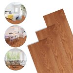 Tubiaz lames de sol pvc adh�sives - boite de 14 lames vinyle auto - adh�sives - 2 m� - ch�ne chaud classique ...