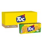 Tuc 24 paquets de tuc got crme oignon 100g crackers croustillants format pratique  emporter lot de ...