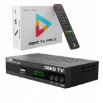 Tuner d�codeur dvbt2 dekotv pro2 t�l�vision terrestre dvb - t2 hevc h. 265 deko