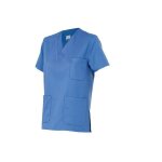 Tunique personnel m�dical manches courtes velila - bleu ciel