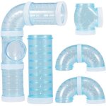 Tunnels de hamster hamster externe bricolage tunnel tube exercice cage accessoires bricolage hamster ...