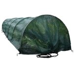 Tunnel de jardin 300x45x45 cm - filet r�glable anti - insectes protection solaire