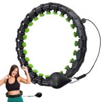 Tunturi cerceau hula hoop de fitness réglable avec poids inclus Tunturi cerceau hula hoop de fitness réglable avec poids inclus