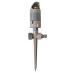 Turbine de surface 2 jets sur pic passant - jardibric - arroseur rotatif - r�glage facile - silencieux ...