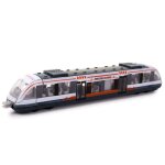 Tramway - turbo challenge - 028801 - 1 / 64 - mtal - roues libres - gris