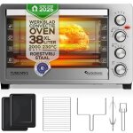 Turbotronic evs38 - four �lectrique 38 l - four de table chaleur tournante - mini four - 2000 w - 230�c ...