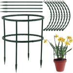 Tuteur plante grimpante tuteurs pour plantes interieur tuteur rosier anneau de support pour plantes de ...