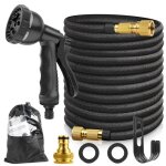 Tuyau arrosage extensible 15m / 50ft tuyau darrosage flexible avec 8 types de jets tuyaux darrosage tuyau ... Tuyau arrosage extensible 15m / 50ft tuyau darrosage flexible avec 8 types de jets tuyaux darrosage tuyau ...