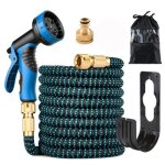 Tuyau d'arrosage extensible 30m, 100 ft, avec 10 modes d'arrosage, pour nettoyage du jardin, laver la ... Tuyau d'arrosage extensible 30m, 100 ft, avec 10 modes d'arrosage, pour nettoyage du jardin, laver la ...