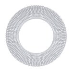 Tuyau en cellulose cellfast aspiration et refoulement transparent pvc 320 x 32 mm 25 m energoflex