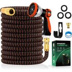 Tuyau darrosage - non spécifié - extensible - 45m - 10 modes de pulvérisation - raccords métal Tuyau darrosage - non spécifié - extensible - 45m - 10 modes de pulvérisation - raccords métal