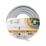 Tuyau micro conduit dirrigation - �4 x 6 mm - 15 m - blanc - d�bit 60l / h � 12 bars - pression max 16 ...