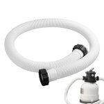 Tuyau de piscine 38 mm / 150 cmtuyau flexible pour pompe de piscine et aspirateur de piscinetuyau de ...