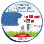 Tuyau plat dvacuation - spido - 25 m -  50 mm - 4 bars