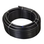 Tuyau polyéthylène jardibric pour eau potable 50m 16 bars Ø25 Tuyau polyéthylène jardibric pour eau potable 50m 16 bars Ø25