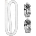 Tuyau de rechange pour piscine intex - 32 cm - 32 mm - tuyau de piscine de 15 m - pour pompe - filtre ...