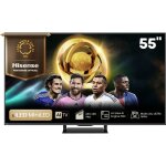 Tv - hisense - 55u7q pro - mini led qled 4k - 1600 nits - dolby atmos - smart tv