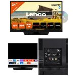 Tv - lenco - dvl - 2483bk - 24 pouces - smart tv - lecteur dvd int�gr� - bluetooth 5. 0