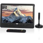 Tv portable august da383 10 avec lecteur dvd int�gr� et enregistrement tnt hd
