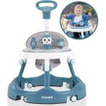 Twinky babywalker 3 - en - 1 azur trotteur bb volutif & luxe trottinette tapis pieds & poigne premiers ...