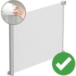 Twinky� barri�re r�tractable b�b� & chien s�curit� escaliers & maison protection enfant design gris 80x130 ...