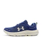 Baskets - under armour - ua bgs assert 10 - femme - bleu - lacets - plat