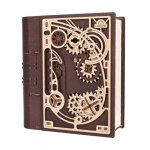 Ugears livre des secrets en bois à construire - 3d puzzle maquette en bois à construire Ugears livre des secrets en bois à construire - 3d puzzle maquette en bois à construire