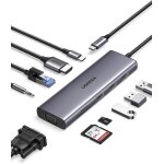 Hub usb - c - ugreen - 10en1 - charge rapide 100w - 4k hdmi - 10 ports