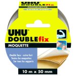 Uhu doublefix - ruban adh�sif double face extra fort pour les moquettes et tapis ruban de 10m x 50mm