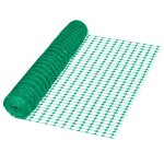 Uisebrt 1 x 50m filet de protection en plastique cl�ture de p�turage pour jardin piscine et camping vert ...