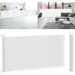 Uisebrt barrière de protection descalier en pvc 0 à 300cm extensible clôture de sécurité pour cuisine ... Uisebrt barrière de protection descalier en pvc 0 à 300cm extensible clôture de sécurité pour cuisine ...