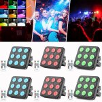 Uking 180w 9 led rgbw jeux de lumi�re - lumi�re de sc�ne avec t�l�commande - par led stroboscope & son ...