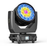 Uking 285w 19 lyre led rgbw - lumière de scène zoom beam wash dmx - jeux de lumiere dj avec écran couleur ... Uking 285w 19 lyre led rgbw - lumière de scène zoom beam wash dmx - jeux de lumiere dj avec écran couleur ...