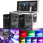 Uking - 2pcs - 750w machine � etincelle froide - pack de 2 avec flycase + une 600w machine � fum�e avec ...