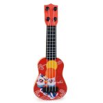 Ukulele pour enfants dbutants - keejaa - mini guitare classique  4 cordes - rouge rouge rouge imitation ...