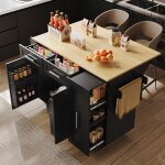 lot de cuisine multifonctionnel noirarmoiressalle de stockagevoiture - restaurant avec rack  collation ...