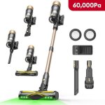 Aspirateur balai sans fil ultenic u15 ?ultra puissant (75 kpa) ?longue autonomie 70 min ?autoportant ...
