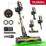 Aspirateur balai sans fil ultenic uu15 ? auto - portant - 70 min - 580 w - 150 aw - 75 kpa - �cran led ...