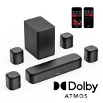 Ultimea 7. 1 barre de son dolby atmos 7. 1 systme de son surround contrle des applications