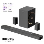 Ultimea barre de son skywave f40 boom - systme surround tv 5. 1. 2ch avce dolby atmos - barre de son ...