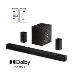 Ultimea barre de son 5. 1. 4 avce dolby atmos - systme de son surround virtuel pour home cinma - app ...