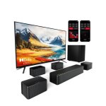 Ultimea barre de son poseidon d80 boom - dolby atmos 7. 1 avec caisson de basse - 500w