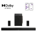 Ultimea barre de son skywave x50 5. 1. 4ch avce dolby atmos - systme de son surround pour home cinma ...