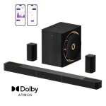 Ultimea barre de son - skywave x60 - syst�me surround 7. 1. 4ch pour home cin�ma - avec caisson de basse ...