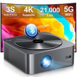 Ultimea vid�oprojecteur auto focus / keystone r�troprojecteur 4k support� home cin�ma 700ansi 21000lux ...