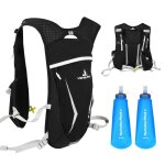 Ultralger sac  dos dhydratation pour homme et femm gilet dhydratation avec 2 * 500 ml soft flask sac ...