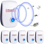 Ultrason anti moustique 6 pack ultrason souris et rats insectes rpulsif lectroniquerpulsif ultrason ...